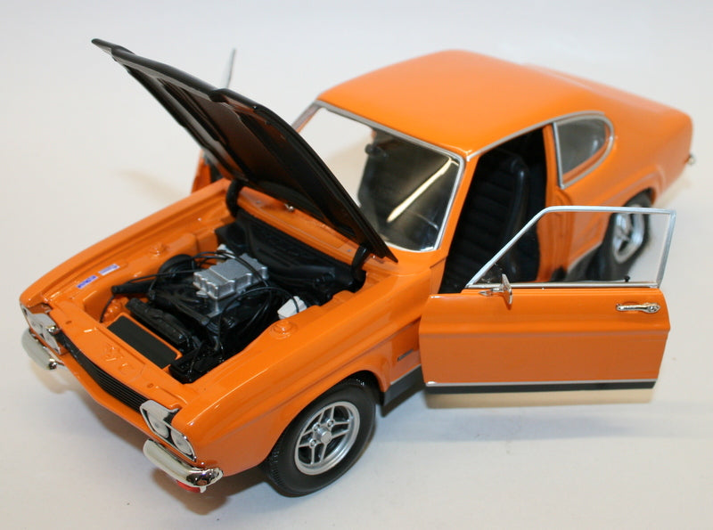 Minichamps 1/18 Scale 150 089077 Ford Capri MK1 RS2600 1970 Orange / Black