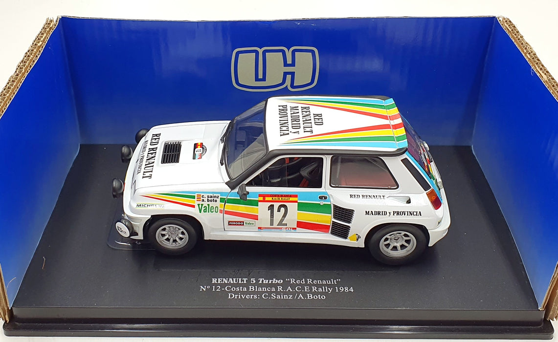 Universal Hobbies 1/18 Scale 4537 - Renault 5 Turbo #12 Costa Blanca 1984 Sainz