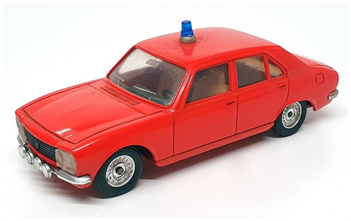 Solido Confradis 1/43 Scale Diecast 0004 - Peugeot 504 Fire - Red