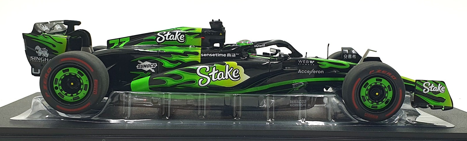 Solido 1/18 Scale Diecast S1814104 - Kick Sauber F1 Team C44 #77 Las Vegas GP