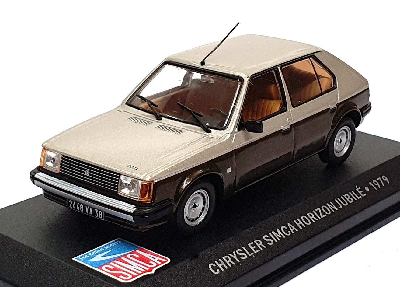 Altaya 1/43 Scale CS2448 - 1979 Chrysler Simca Horizon Jubile - Met. Grey/Brown