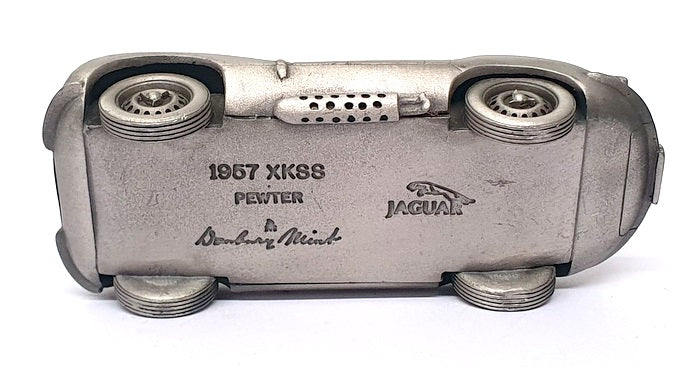 Danbury Mint 9cm Long Pewter Model 15425P - 1957 Jaguar XKSS
