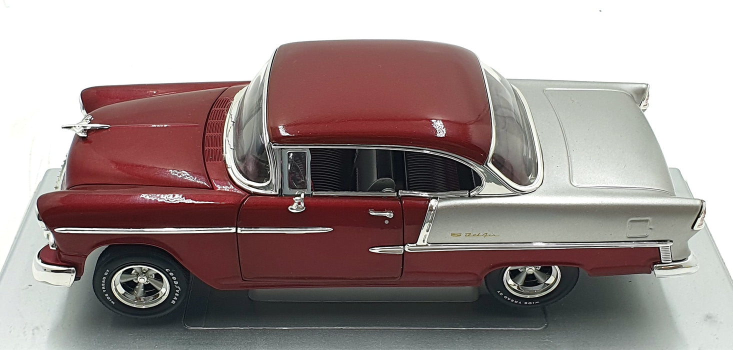 Ertl 1/18 Scale Diecast 33866 - 1956 Chevrolet Bel Air - Red/Silver