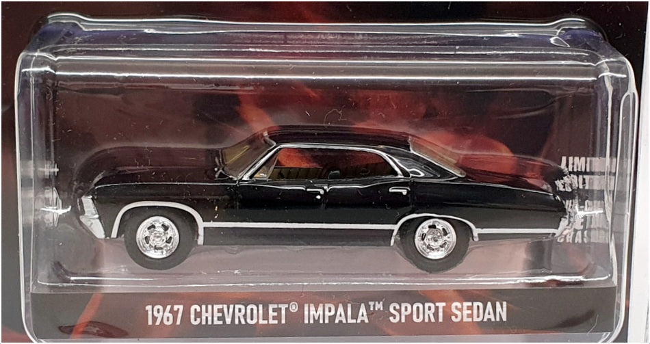 Greenlight 1/64 Scale 30333 - 1967 Chevrolet Impala Sport Sedan - Black