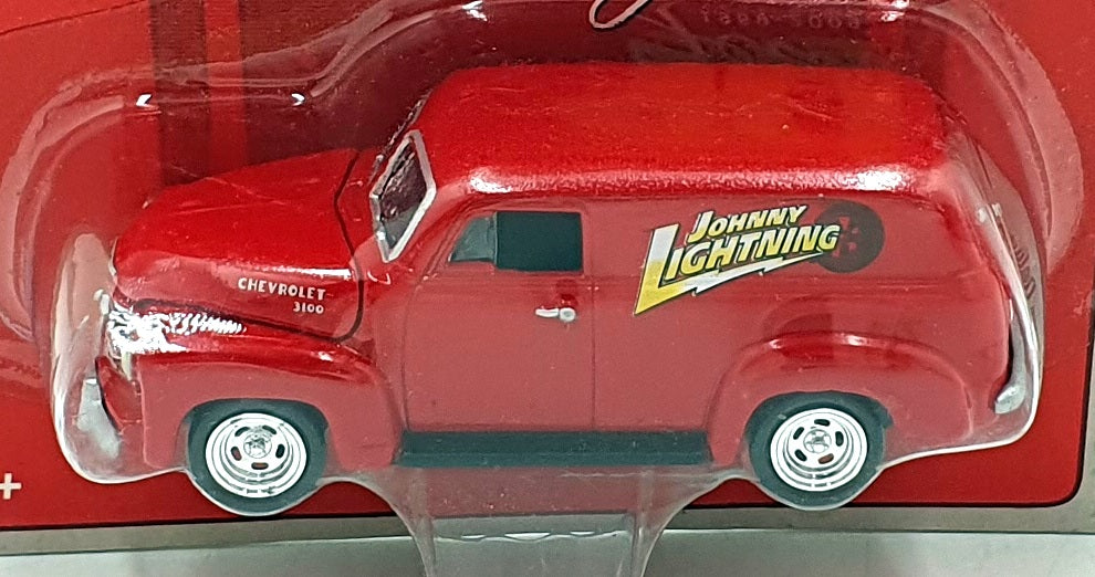 Johnny Lightning 1/64 Scale 50298A - 1950 Chevrolet Delivery Van - Red