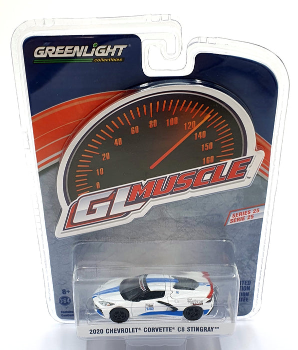 Greenlight 1/64 Scale 13300-E 2020 Chevrolet Corvette C8 Stingray #145