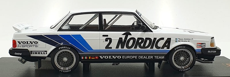 IXO Models 1/18 Scale 18RMC088 Volvo 240 Turbo ETCC Brunn 1986 #2 U.Granberg