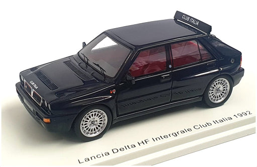 Spark 1/43 Scale S8995 - Lancia Delta HF Intergrale Club Italia 1992 - Black
