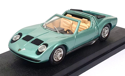 Rio Models 1/43 Scale R8 - 1968 Lamborghini Miura S - Met. Lt. Green