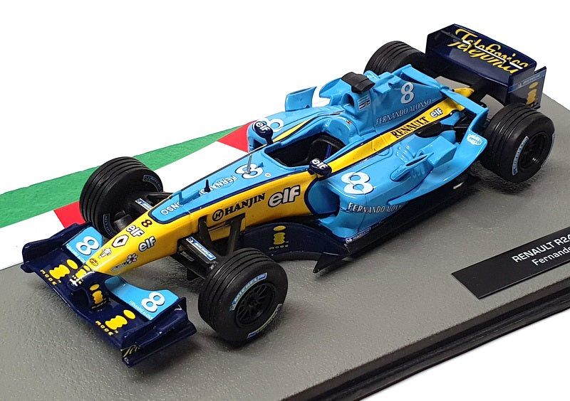 Altaya 1/43 Scale 91024P - F1 Renault R24 2004 #8 F. Alonso