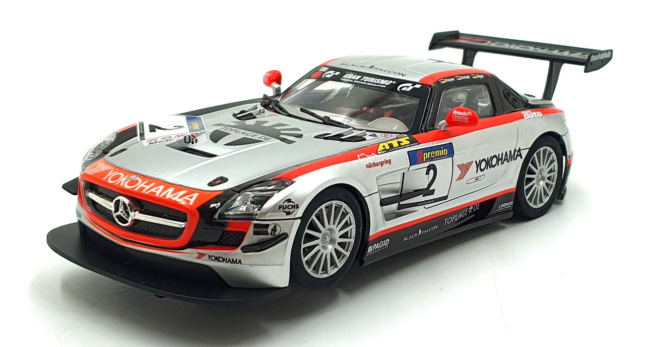 Carrera 1/32 Scale Slot Car 27381 - Mercedes-Benz SLS AMG GT3 #2 VLN 2011