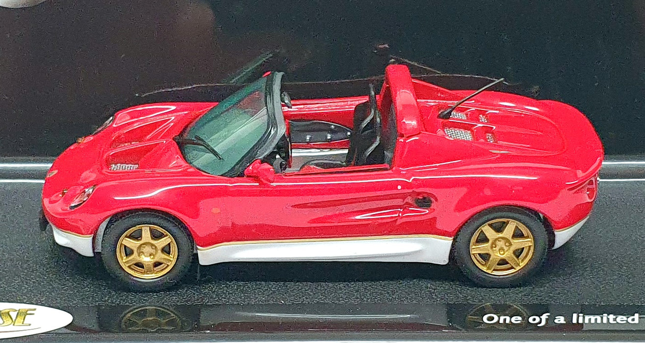 Vitesse 1/43 Scale Diecast 27601 - Lotus Elise Mk1 Type 49 - Red/White
