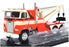 Greenlight 1/43 Scale 86631 - 1984 Freightliner FLA 9664 Tow Truck Orange/Cream