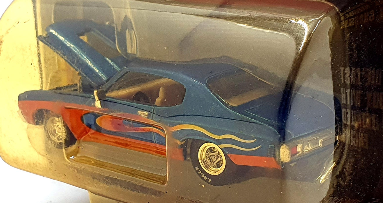 Racing Champions 1/60 Scale 08111 - 1970 Chevrolet Chevelle SS Met. Blue/ Flames
