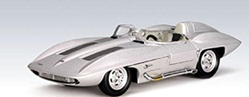 Autoart 1/43 Scale Model Car 51001 - 1959 Chevrolet Corvette Stingray - Silver