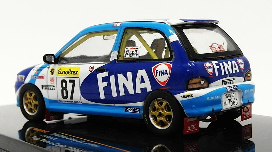 Ixo 1/43 Scale Diecast RAM530 - Subaru Vivio RX-R - #87 Monte Carlo 1999