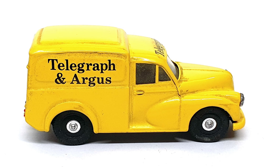 Corgi 1/43 Scale CG161E - Morris Minor Van Telegraph & Argus - Yellow