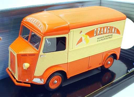 Solido 1/21 Scale Diecast 8409.02 - Citroen HY Orangina 1962 - Orange/Cream