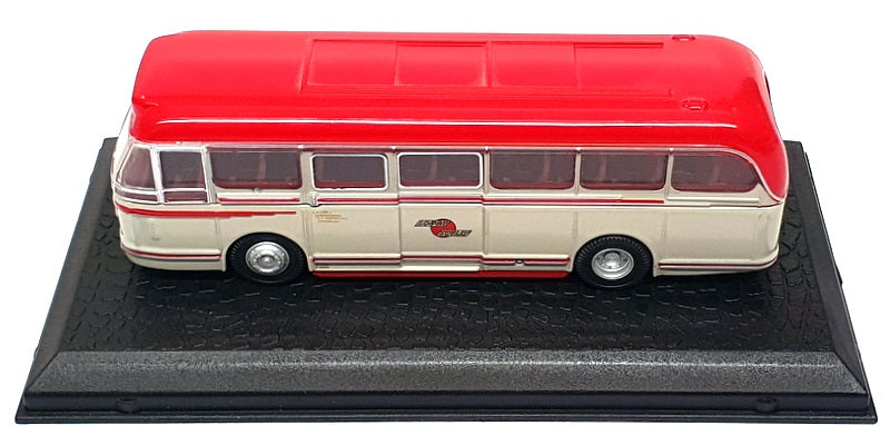 Oxford Diecast 1/76 Scale 76LRT006 - Leyland Royal Tiger (Lough Swilly) Grey/Red