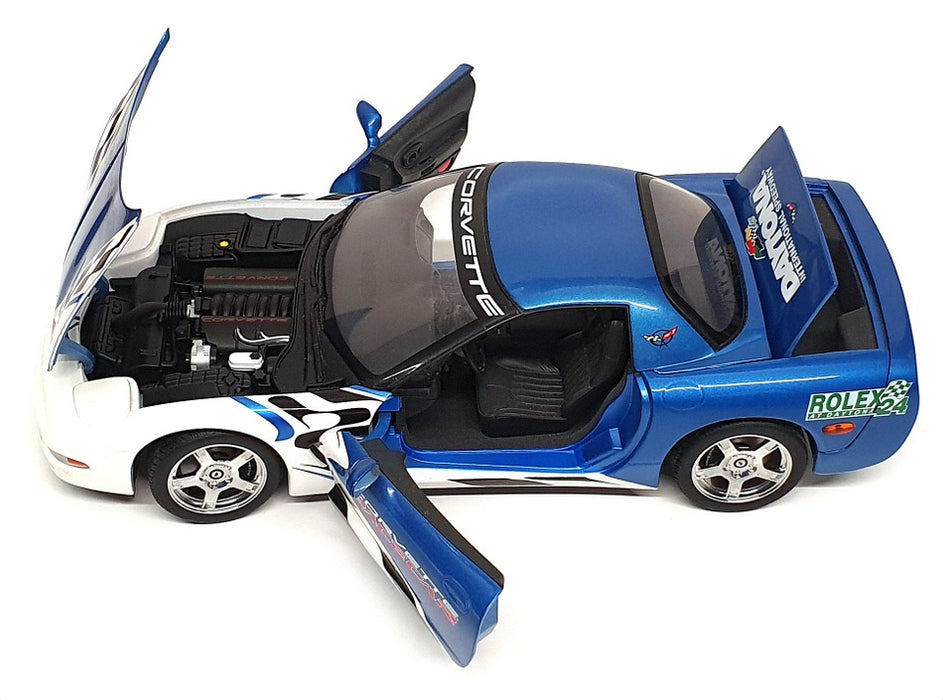 UT Models 1/18 Scale 19723U - Chevrolet Corvette Pace Car - Blue/White