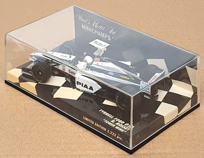 Minichamps 1/43 Scale 430 980050 - F1 Tyrrell Ford 026 Tower Wing #20 Rosset