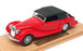 Solido 1/43 Scale 1148 - 1939 Delahaye 135M Figoni Falaschi - Red/Black Roof