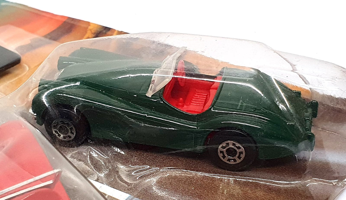 Matchbox Matchmates Diecast 12088 - 2 Piece Pack Jaguar SS & XK - Red Green