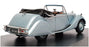 Oxford Diecast 1/43 Scale 43JAG5001 - Jaguar MkV DHC Open - Opalescent Silver