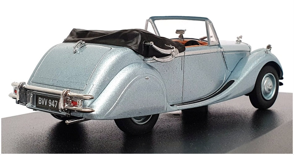 Oxford Diecast 1/43 Scale 43JAG5001 - Jaguar MkV DHC Open - Opalescent Silver