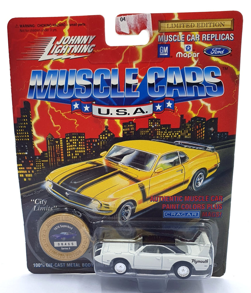 Johnny Lightning 1/64 Scale 200-190 - Muscle Cars USA 1970 Plymouth Superbird