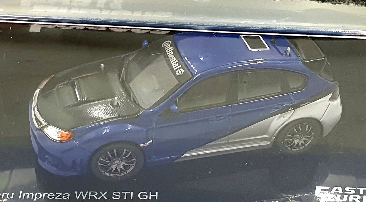 DeAgostini 1/43 Scale F220CMC050 Fast and Furious Subaru Impreza WRX STI GH Blue