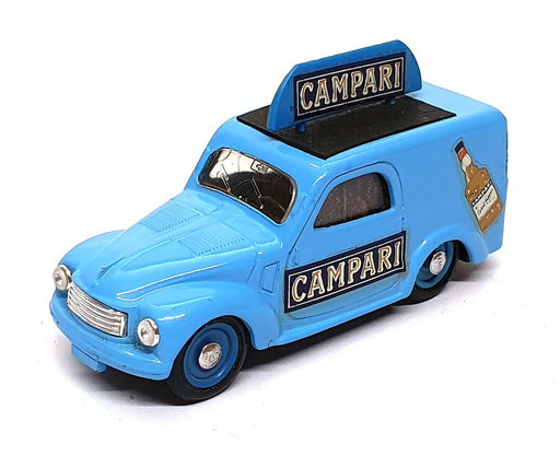 Brumm 1/43 Scale Diecast R55 - Fiat 500 Van Campari - Lt. Blue