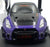 Solido 1/18 Scale S1805812 - Nissan GTR with Body Kit Type 2 Purplezilla