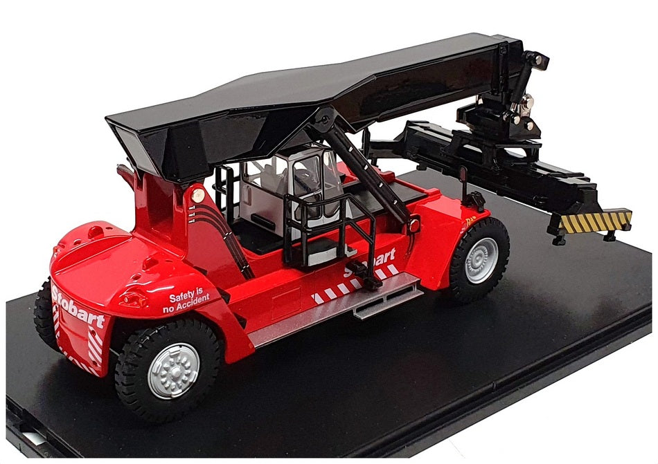 Oxford Diecast 1/76 Scale 76KRS005 - Konecranes Reach Stacker Stobart - Red