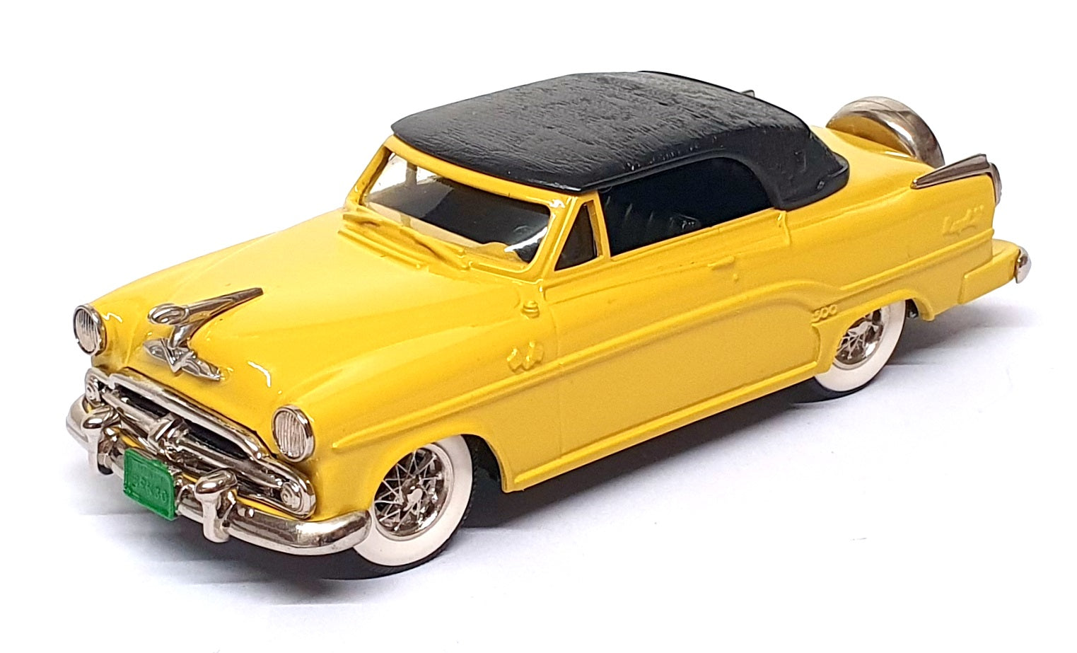 Brooklin Models 1/43 Scale BRK30 - 1954 Dodge Royal 500 - Yellow/Black