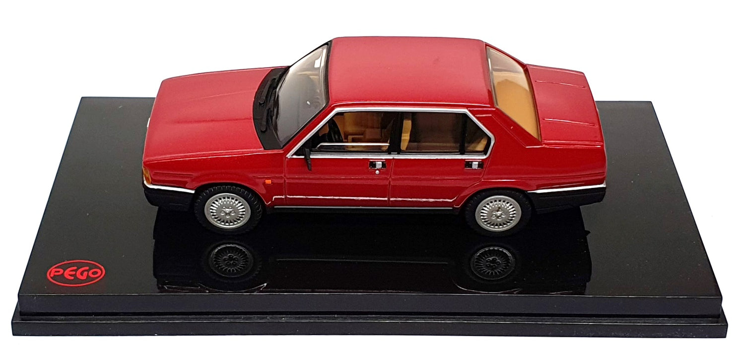Pego 1/43 Scale PG1009 - 1986 Alfa Romeo 90 Berlina - Met. Red