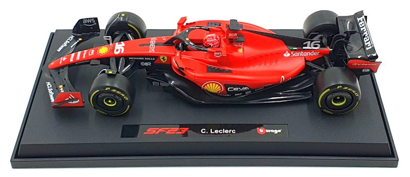 Burago 1/18 Scale 18-16812 - F1 Ferrari SF-23 2023 C.Leclerc #16