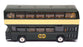 Metosul 12cm Long 23 - Leyland Atlantean Autocarro 2 Pisos Bus - Dk. Green/Beige