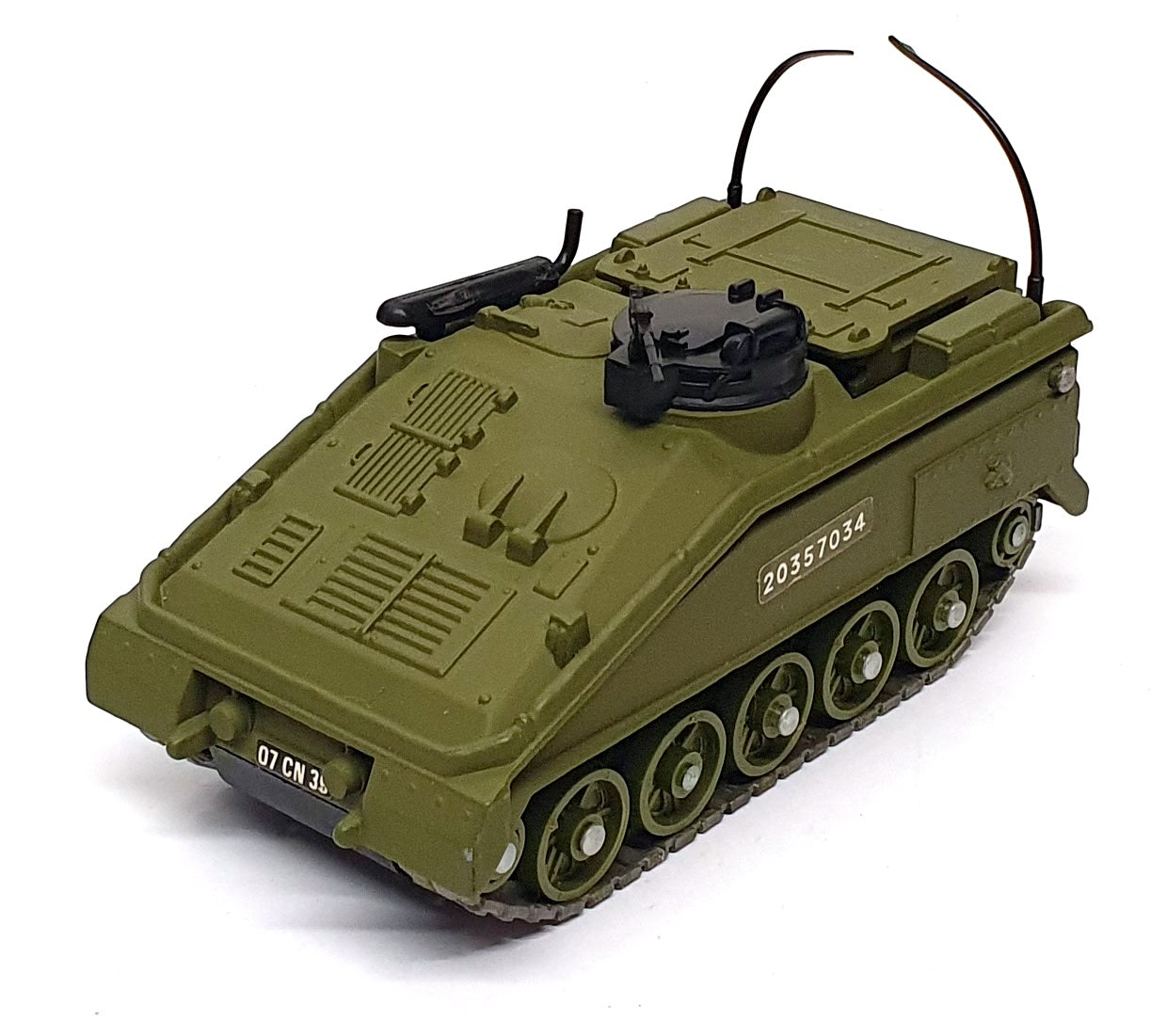 Dinky Toys Original Diecast 691 - Striker Anti-Tank Vehicle - Green