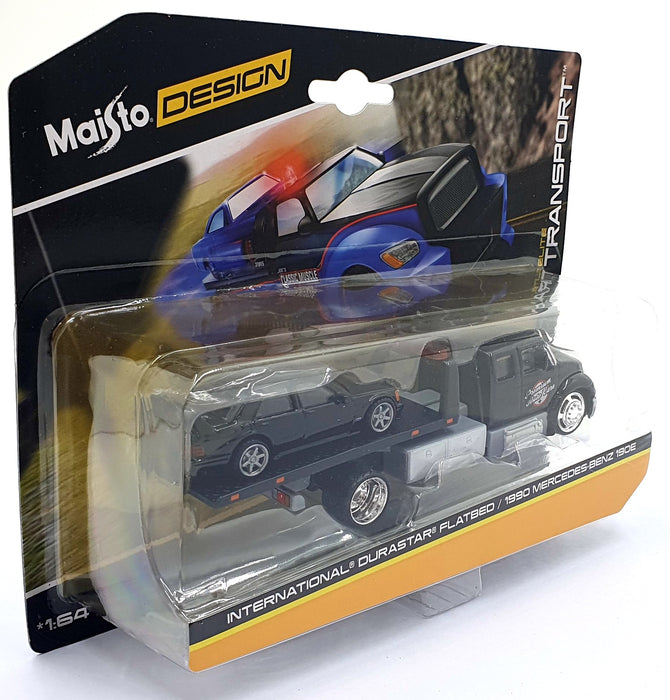 Maisto 1/64 Scale Diecast 15055 1990 Mercedes-Benz 190E/Durastar Flatbed