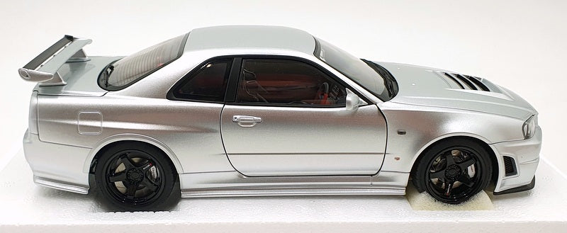 Autoart 1/18 Scale 77461 - Nissan Skyline Nismo R34 GT-R Z-Tune - Silver