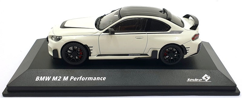Solido 1/43 Scale S4314603 - BMW M2  M Performance - Alpine White