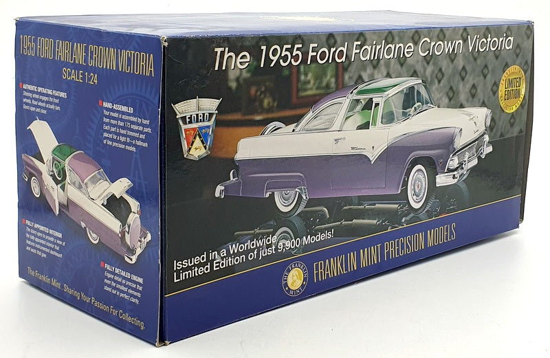 Franklin Mint 1/24 Scale B11Z032 - 1955 Ford Fairlane Crown