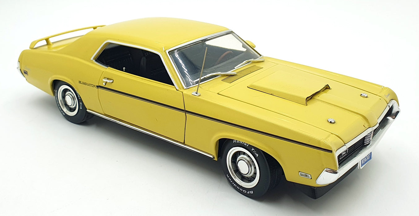 Ertl 1/18 Scale Diecast 12226N - Mercury Cougar Eliminator - Yellow