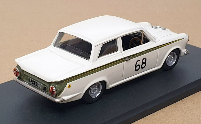 SMTS 1/43 Scale RL90A - Ford Lotus Cortina #68 Clark - White/Green
