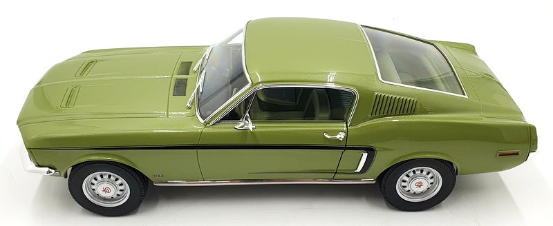 Norev 1/12 Scale Diecast 122704 Ford Mustang Fastback GT 1968 Light Green