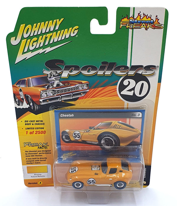 Johnny Lightning 1/64 Scale JLSF017 - Spoilers 20 Cheetah #55 - Orange