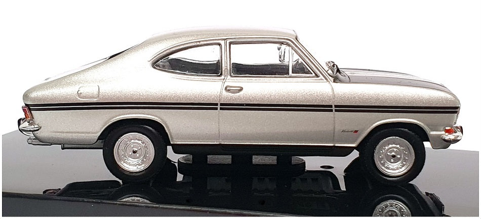 Ixo 1/43 Scale CLC462N.22 - 1967 Opel Kadett B Coupe Rally - Silver