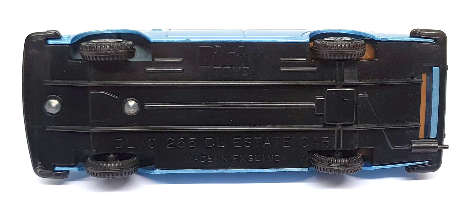 Dinky Toys 14cm Long Original Diecast 122 - Volvo 265 DL Estate Car - Met. Blue