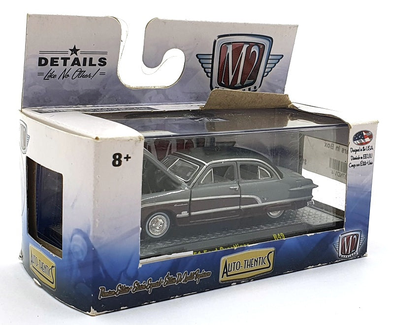 Castline M2 Machines 1/64 Scale  R49 29 - 1951 Ford Crestliner - Grey